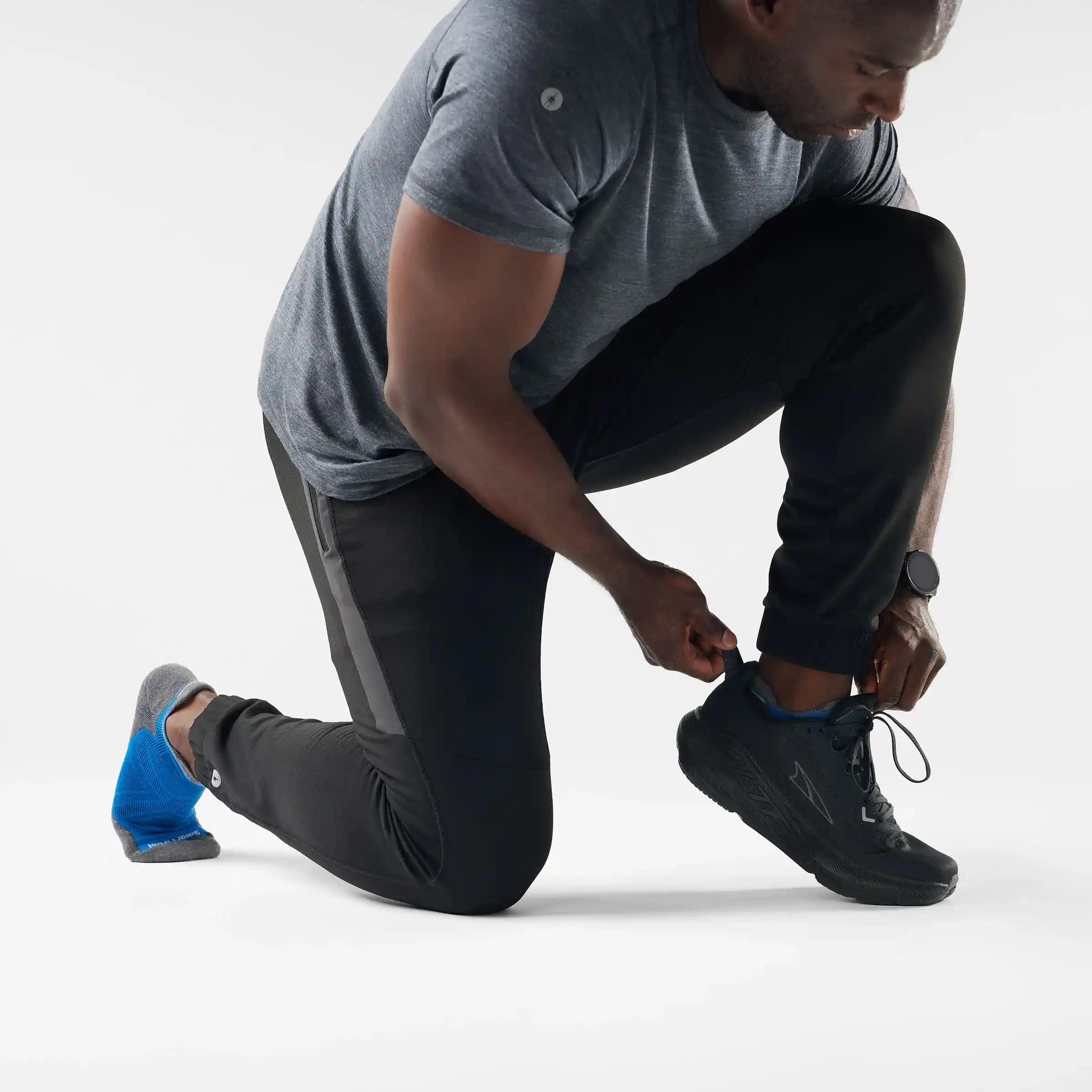 Alternative view of Run Targeted Cushion Low Ankle Socks